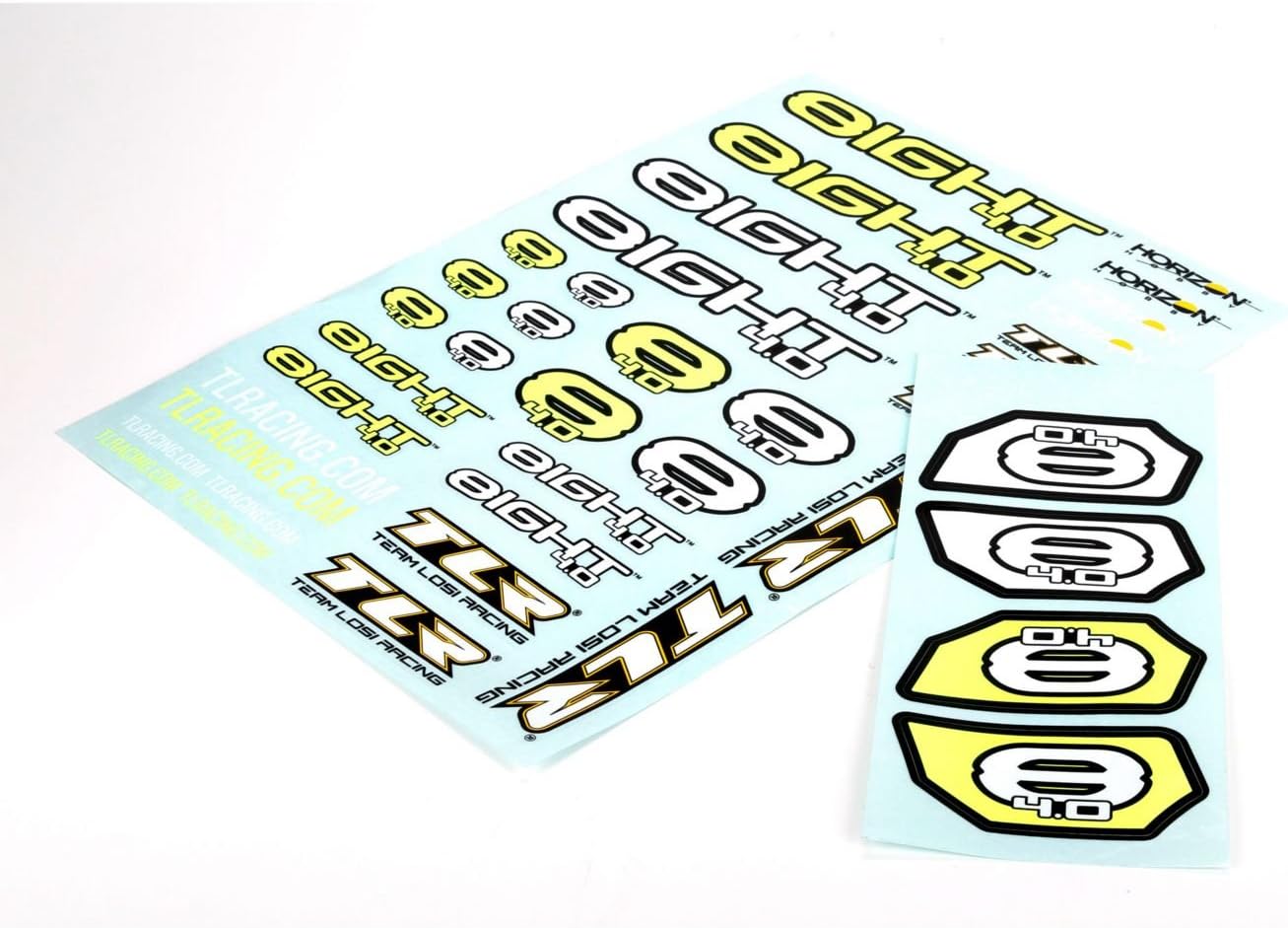 TEAM LOSI RACING 8IGHT 4.0 Logo Sticker Sheet