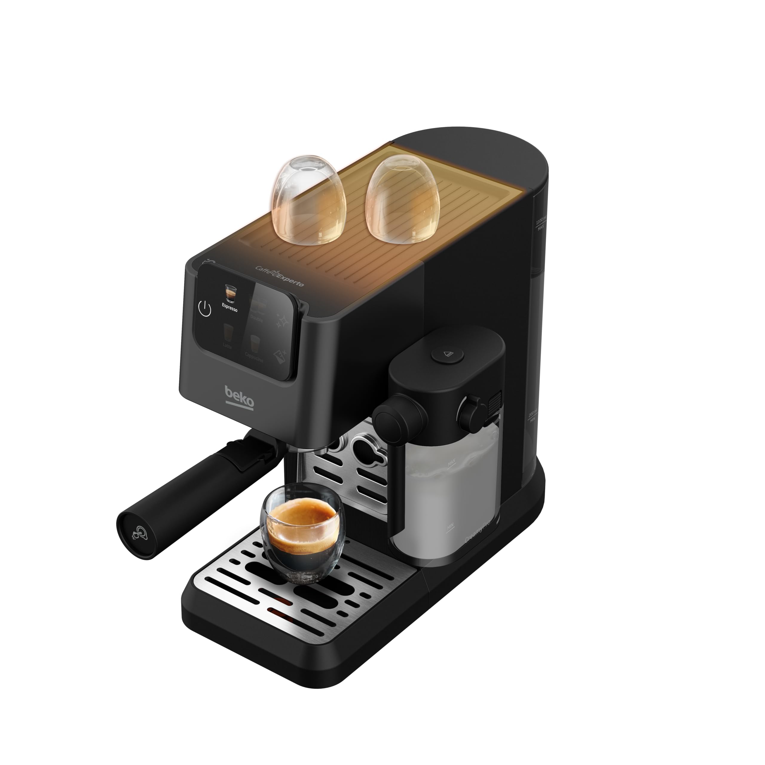 Beko Machine Expresso - compatible café moulu, capsules et dosettes