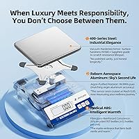 Vista 8 de Escala de Laboratorio 1000g Balanza Digital de 0.01 Gramo de Precisión Escala de Balance Electrónica Analítica para Joyería, Cocina, Laboratorio