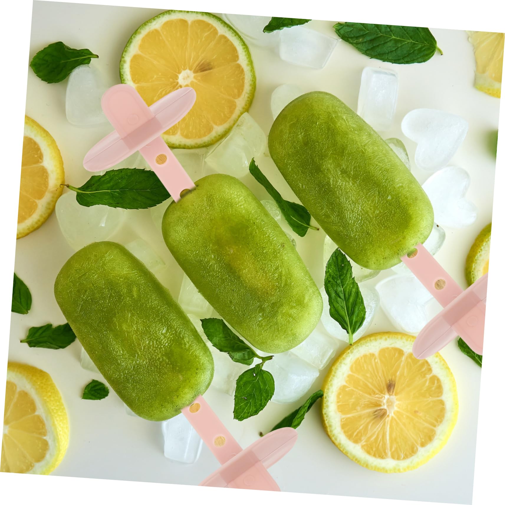 Moule à Glace Pop 3, 3 L en Pp Vert Couvercle, 1 Set