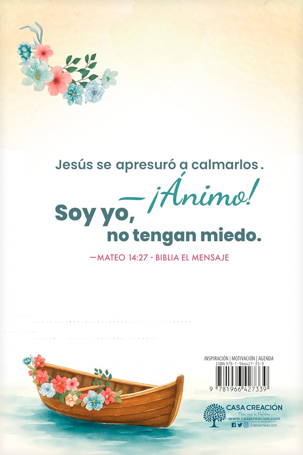 ¡No temas! - Agenda Planner 2026 (Spanish Edition)      Hardcover – October 14, 2025