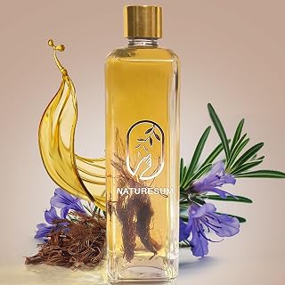 Rosemary & Jatamansi Cold Pressed Hair Oil (100ml) for Hair Growth, Hair Fall Control, Enhances Scalp Health & Reduces Dandruff, for All Hair Types