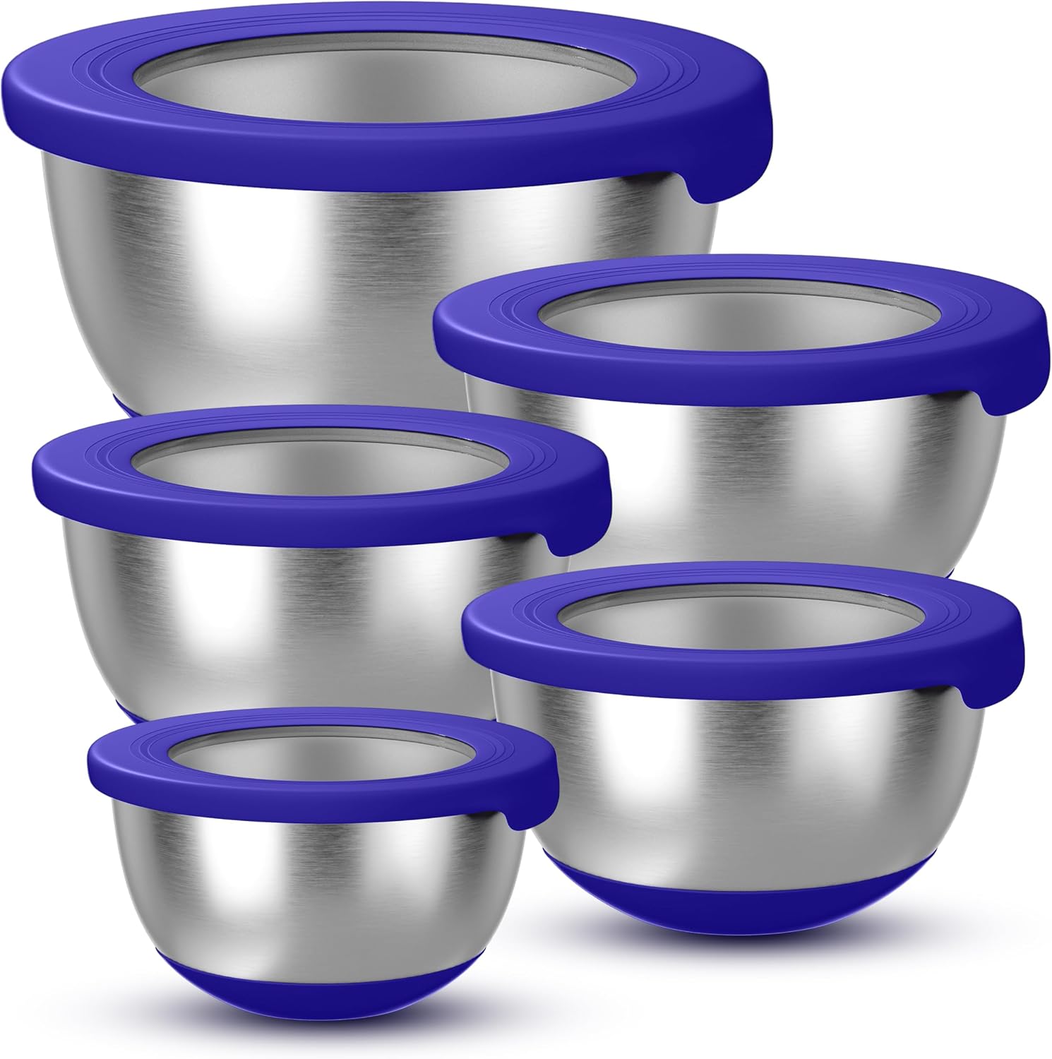 KITEISCAT Mixing Bowls with Lids