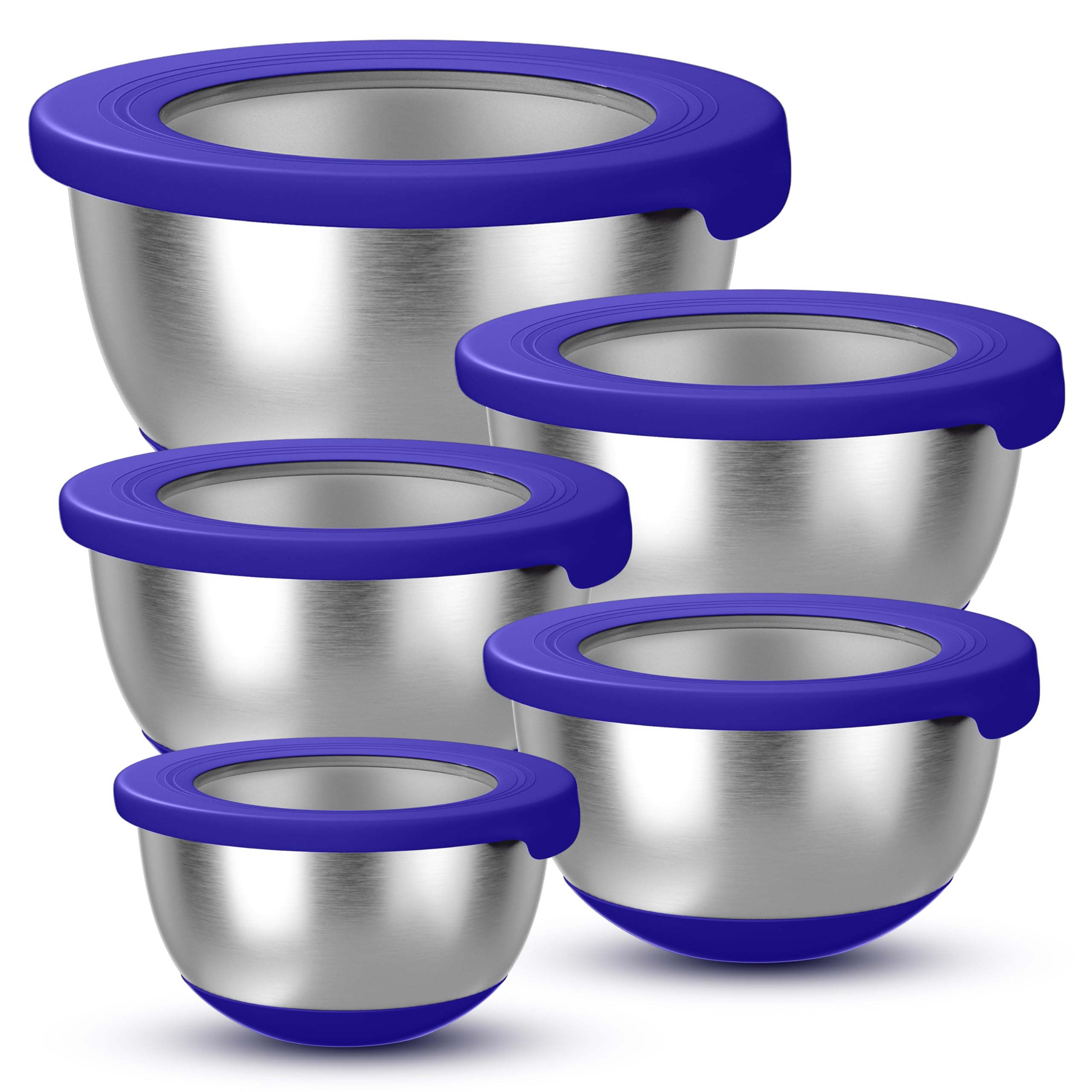KITEISCAT Mixing Bowls with Lids - Thumbnail 4