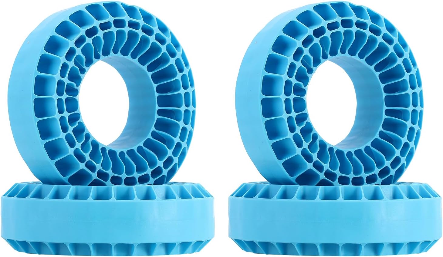 Silicone Rubber Insert Foam Fit - 1.9" Wheel Tires 118-122mm 4.75" OD Foam Fit for 1/10 RC Crawler Upgrade（Large）