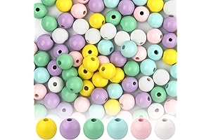 Vibrant Easter Wood Beads: Adorns Your Spring Creations