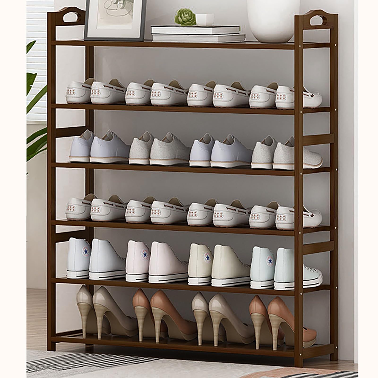 Generico Scarpiera Organizer per Scarpe Portascarpe 12-35 Paia Scarpiera per Armadio Scarpiera Organizer Portascarpe per Ingresso Scaffale per Scarpe salvaspazio Portascarpe Grande Torre per Scarpe a