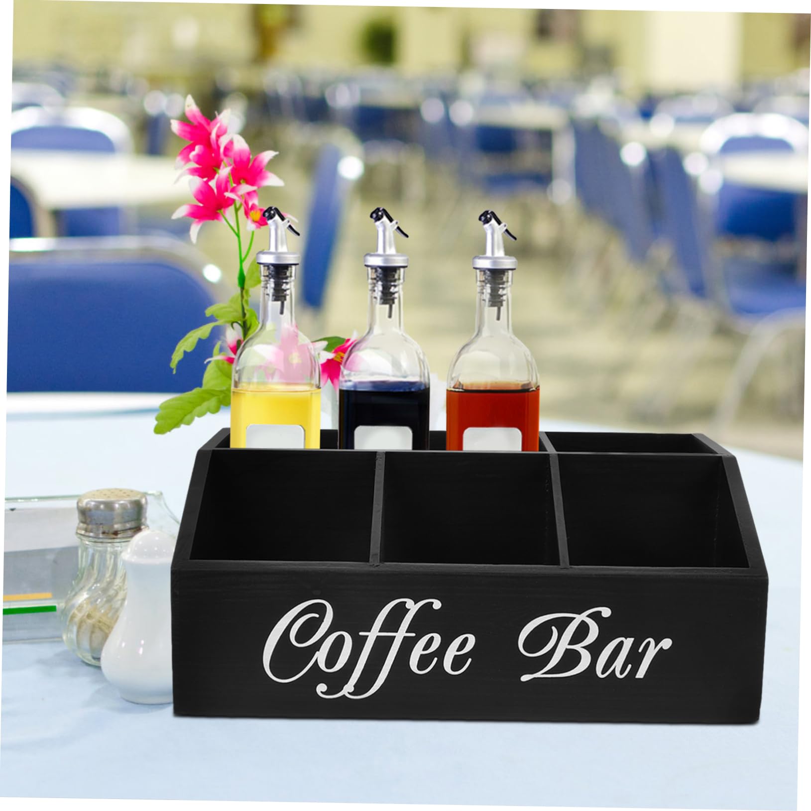 MAGICLULU Stilvoller Für Kaffeestation-zubehör Aus Holz Tee-/kaffee-organizer Für Die Arbeitsplattendekoration