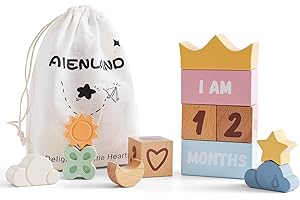 Baby Monthly Milestone Blocks: Capture Every Cherished Moment