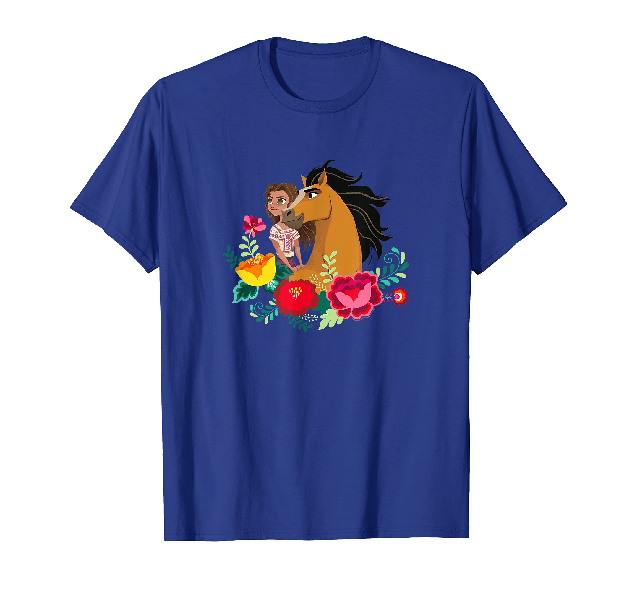 DreamWorks - SpiritSpirit Untamed - Spirit & Lucky Portrait Miradero Festival T-Shirt