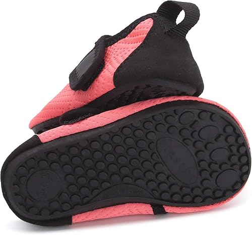 Miniatura 4 de Barerun - Zapatos acuáticos tipo calcetín para bebés, niños y niñas, para nadar y realizar deportes acuáticos, ideales para la playa, piscina,