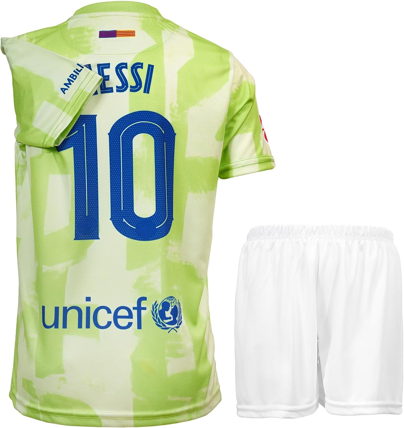 2024/2025 Leo. #10 Third Children's Football Jersey & Shorts Gift Set Youth Sizes