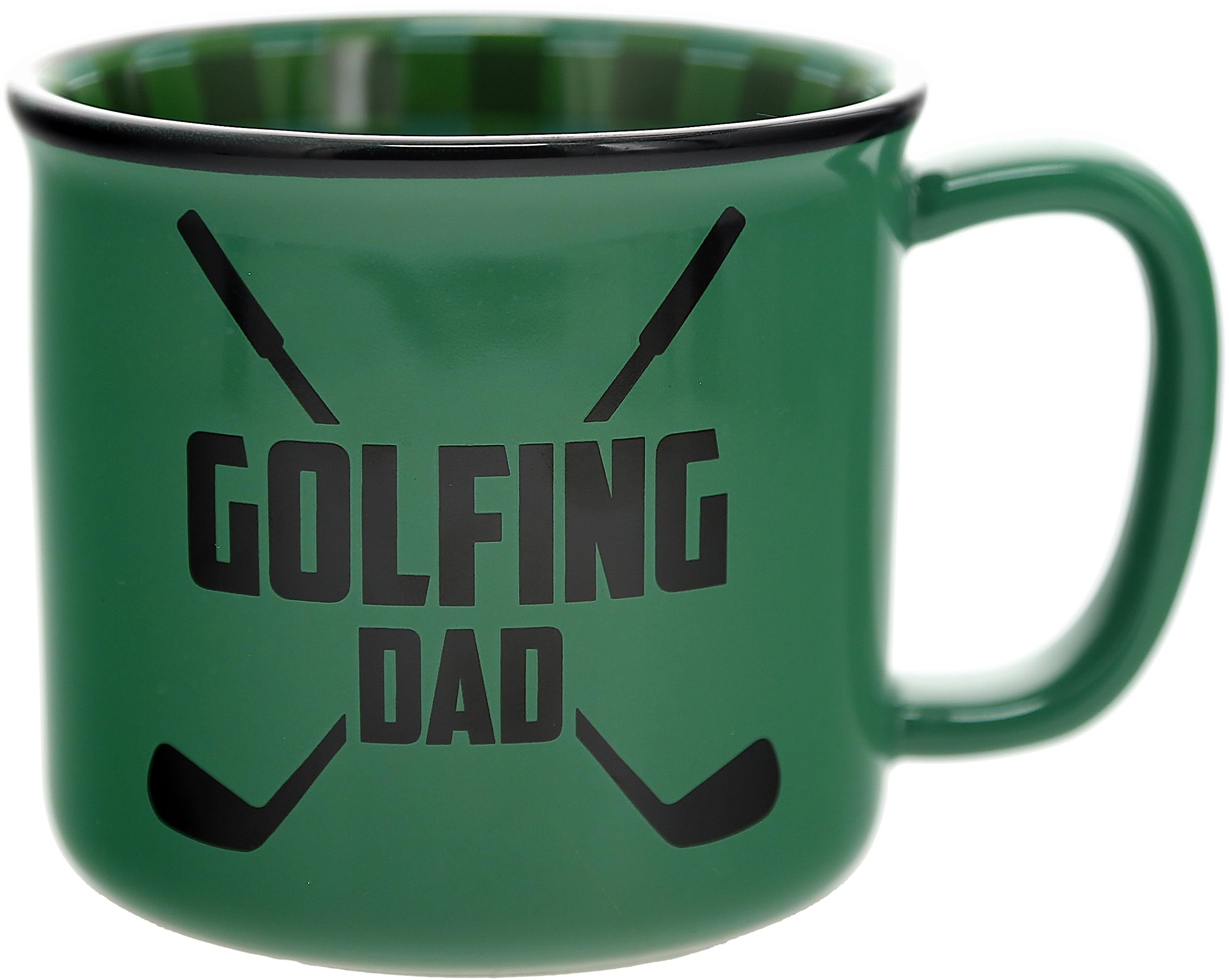 Pavilion - Taza de café de 18 onzas para deportes al aire libre, golf, hombre, día del padre, regalo de golf