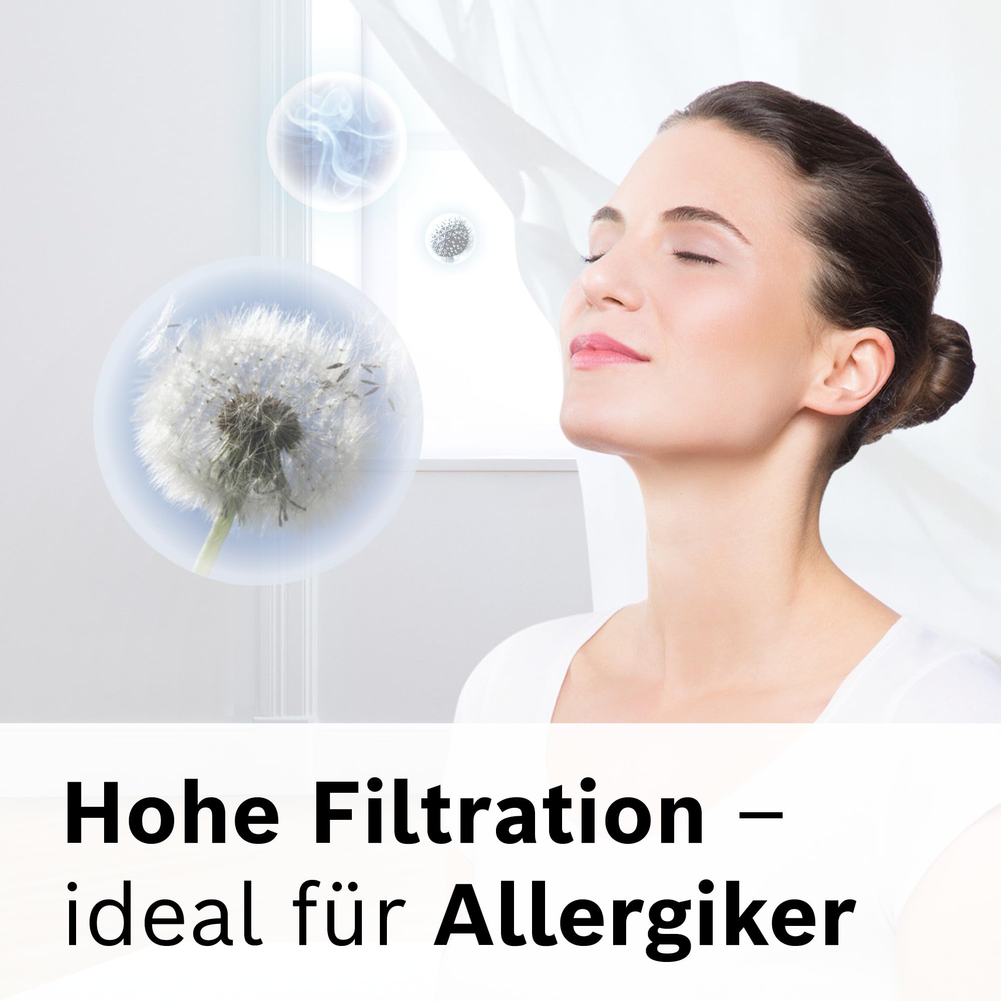 Bosch Staubsauger beutellos Serie 6 ProFamily BGC41XFMLY, ideal für Allergiker, Hygiene-Filter, 10 J. Motorgarantie, Spielzeugfalle, XXL-Polsterdüse, XXL-Fugendüse, hohe Saugkraft, leise, 750 W, blau