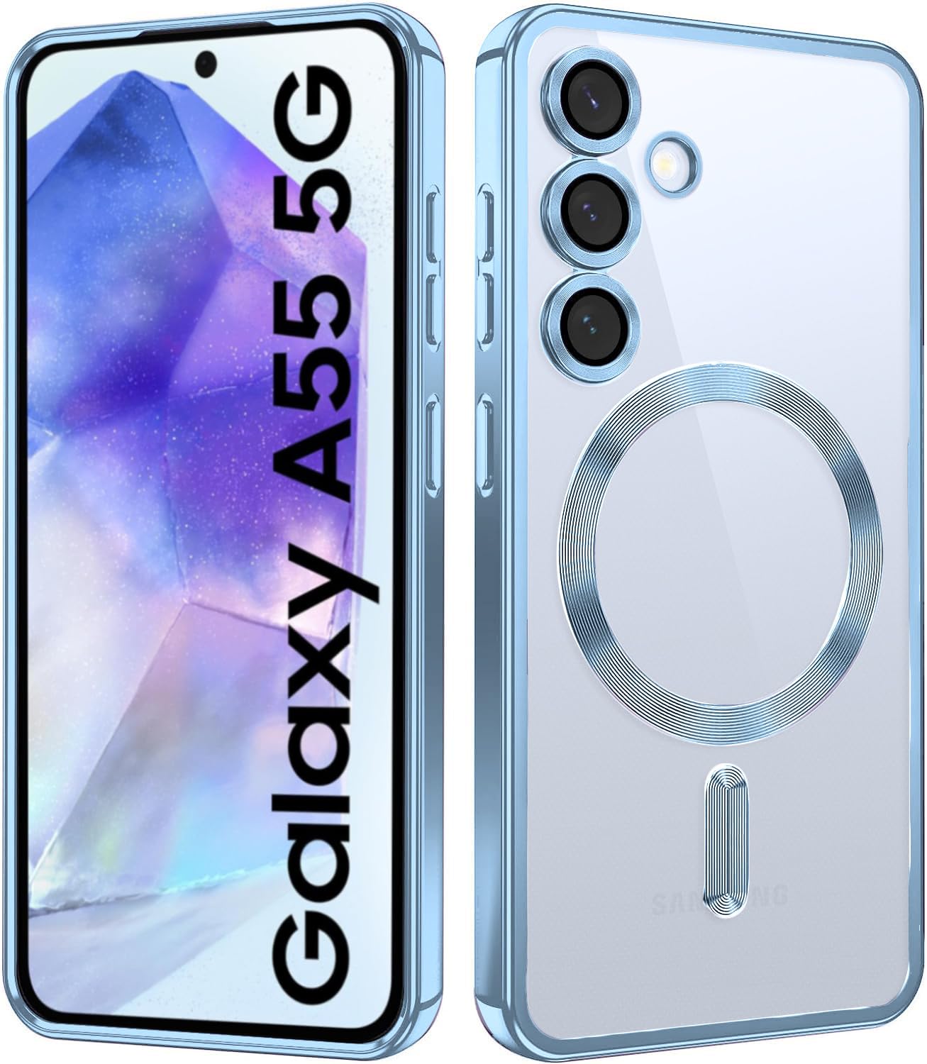 VONZEE Clear MagSafe Case for Galaxy S23 Plus -31