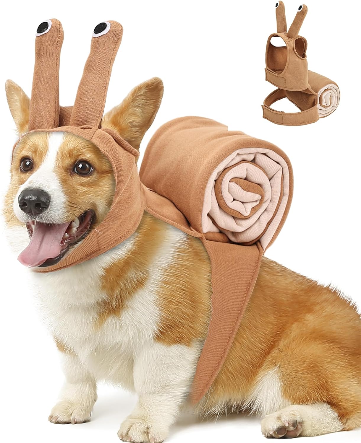 Disfraz de caracol para perro y gato, talla S, ETIAL