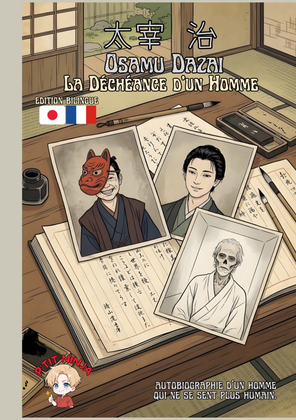 La Déchéance d’un homme: Littérature japonaise moderne version bilingue