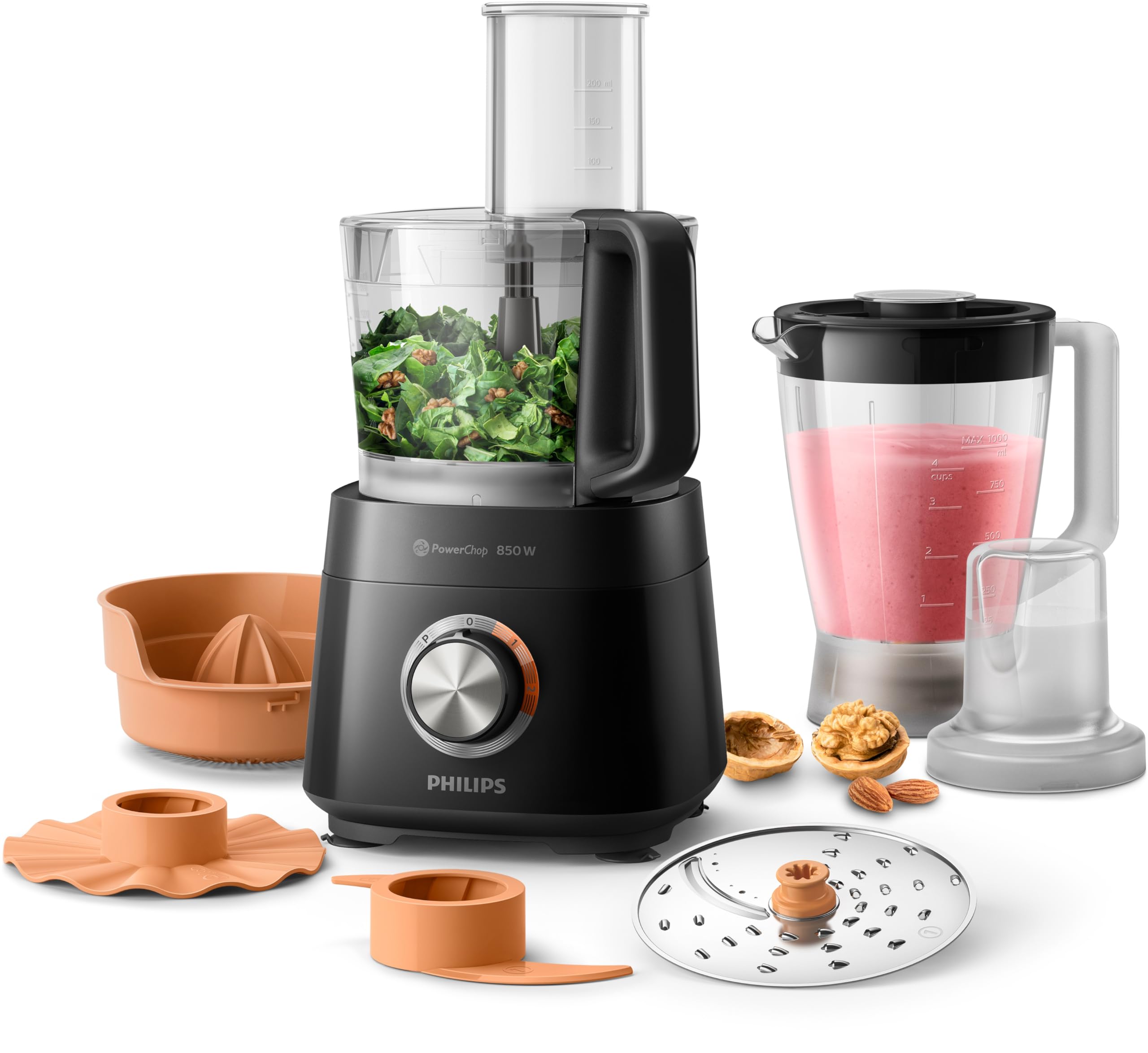Philips Food Processor Viva Collection - 850W, 1.5L Capacity, 30