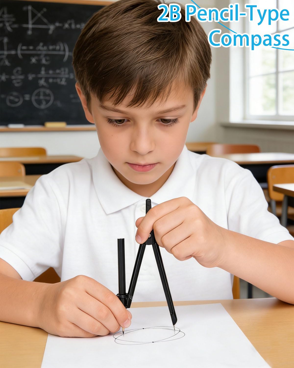 Compas de Puntas, Compás Escolar, Brújula Profesional,Compas Carpintero Scratch Compass Medidor de Distancia Cuero De Dibujo,para geometría,Dibujo y Dibujo