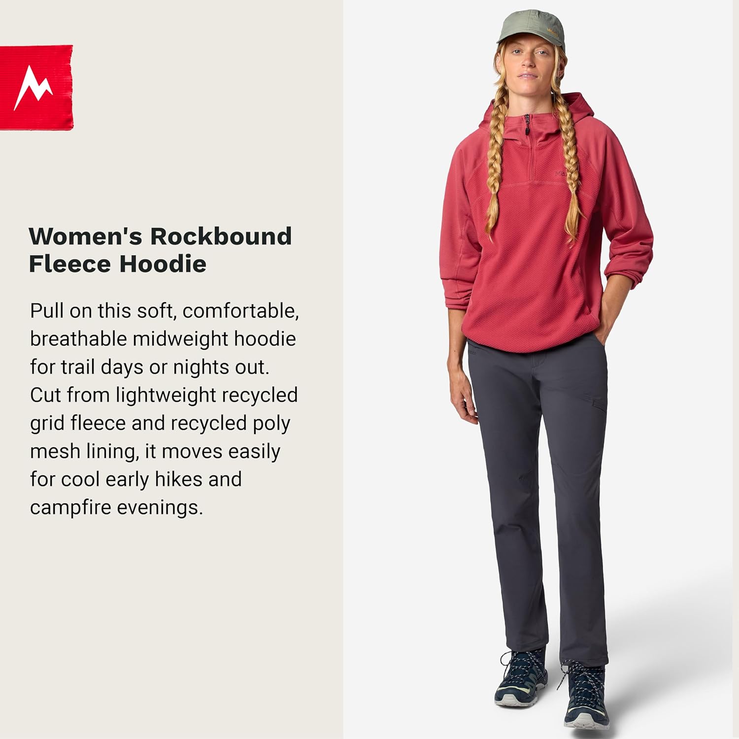 MARMOT Women's Rockbound Fleece Hoody
