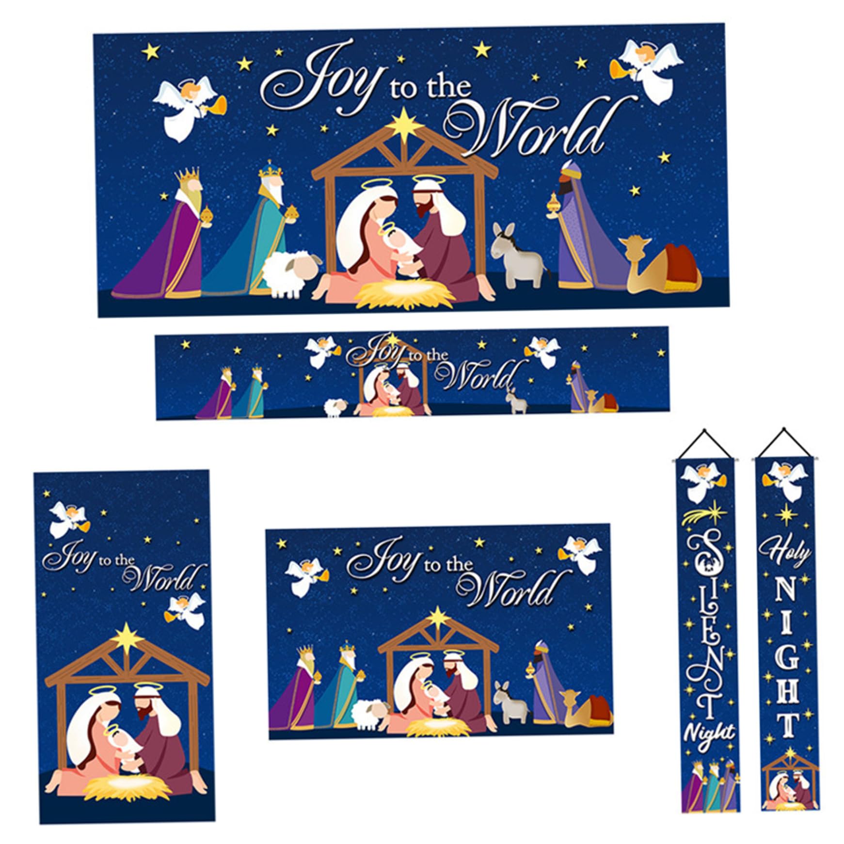Housses de porte garage Noël style 1 pour illuminer votre façade
