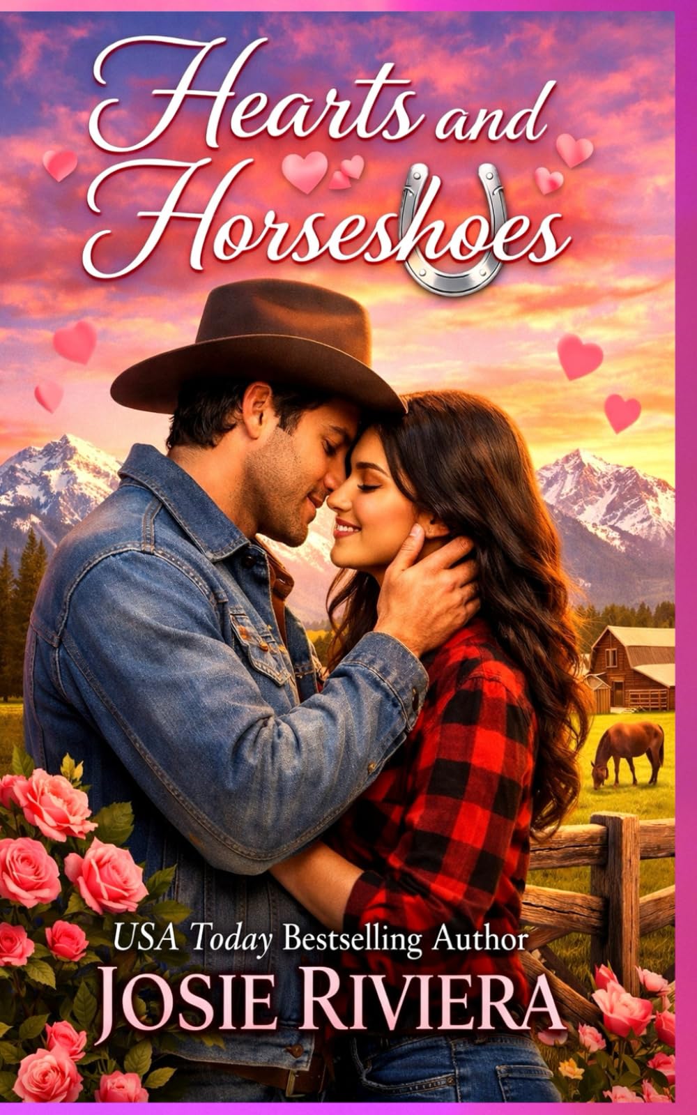 Hearts and Horseshoes: A Sweet Second Chance Cowboy Romance (Montana Sweethearts)