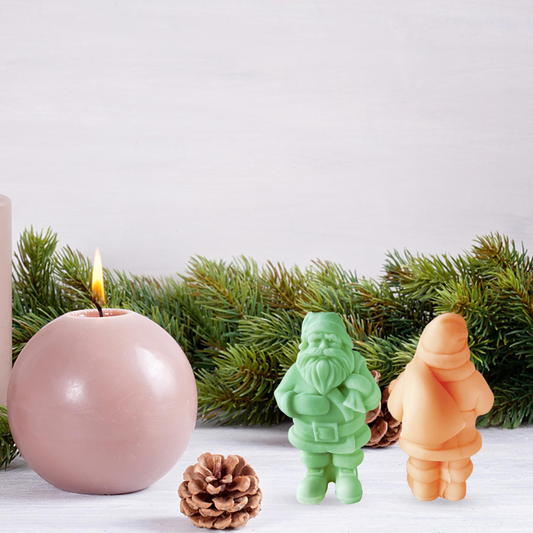 Navidad Forma De árbol De Silicona Candela Rina Molde De Chocolate No-Stick  Molde - China Molde Para árbol De Navidad Y Molde Para Velas De Silicona  Precio, image size:1800x1800