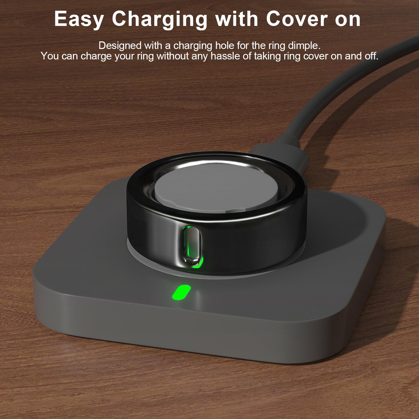 Oura Black and Gold Charging Dock Oura Ring Gen3 health tracker review: It main image 2