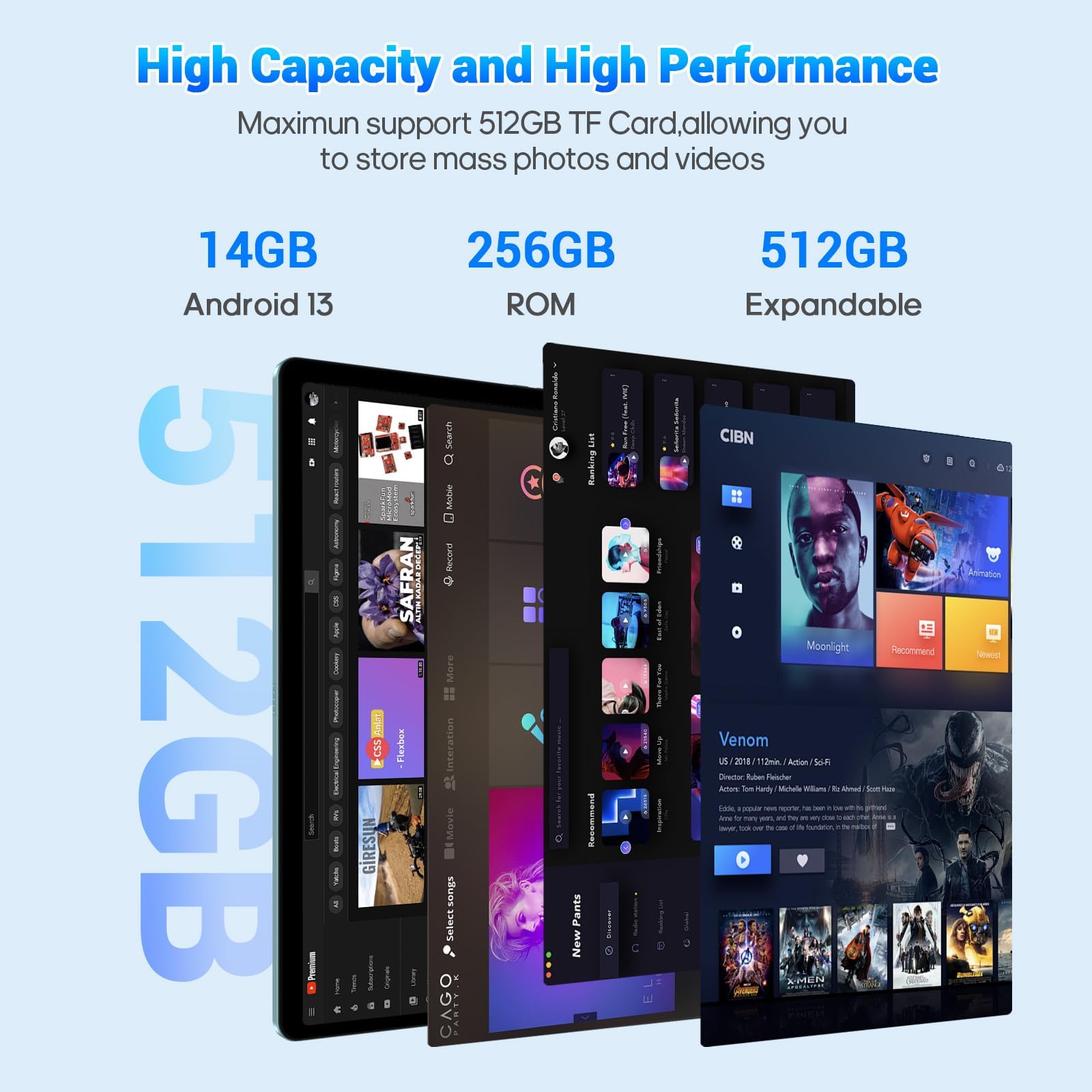 Amazon.com : xiskt Android 13 Tablet 11 inch Computer Tablets