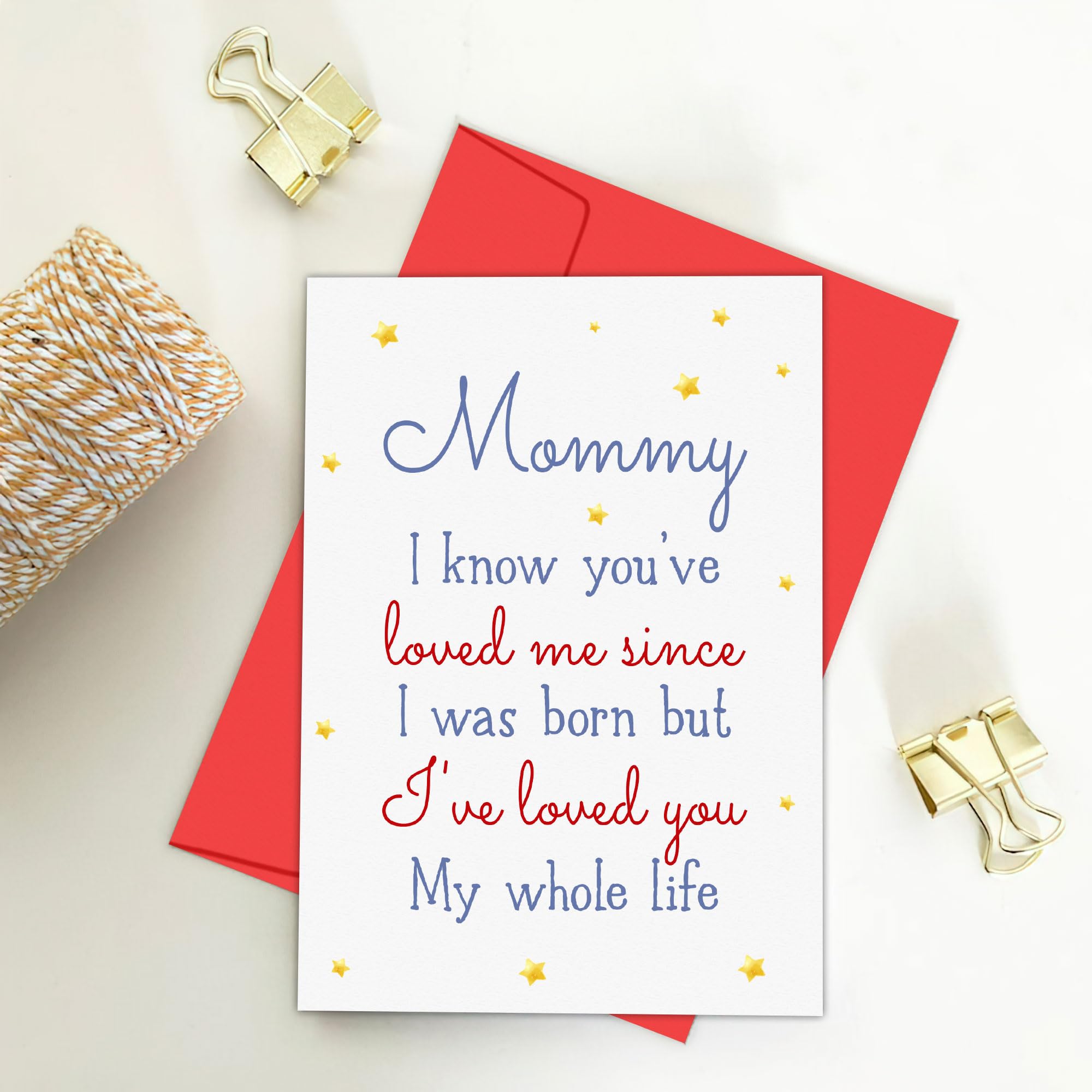 Lustige Geburtstagskarte Für Mama – „Loved You Since I Was Born“, 145x145 Mm