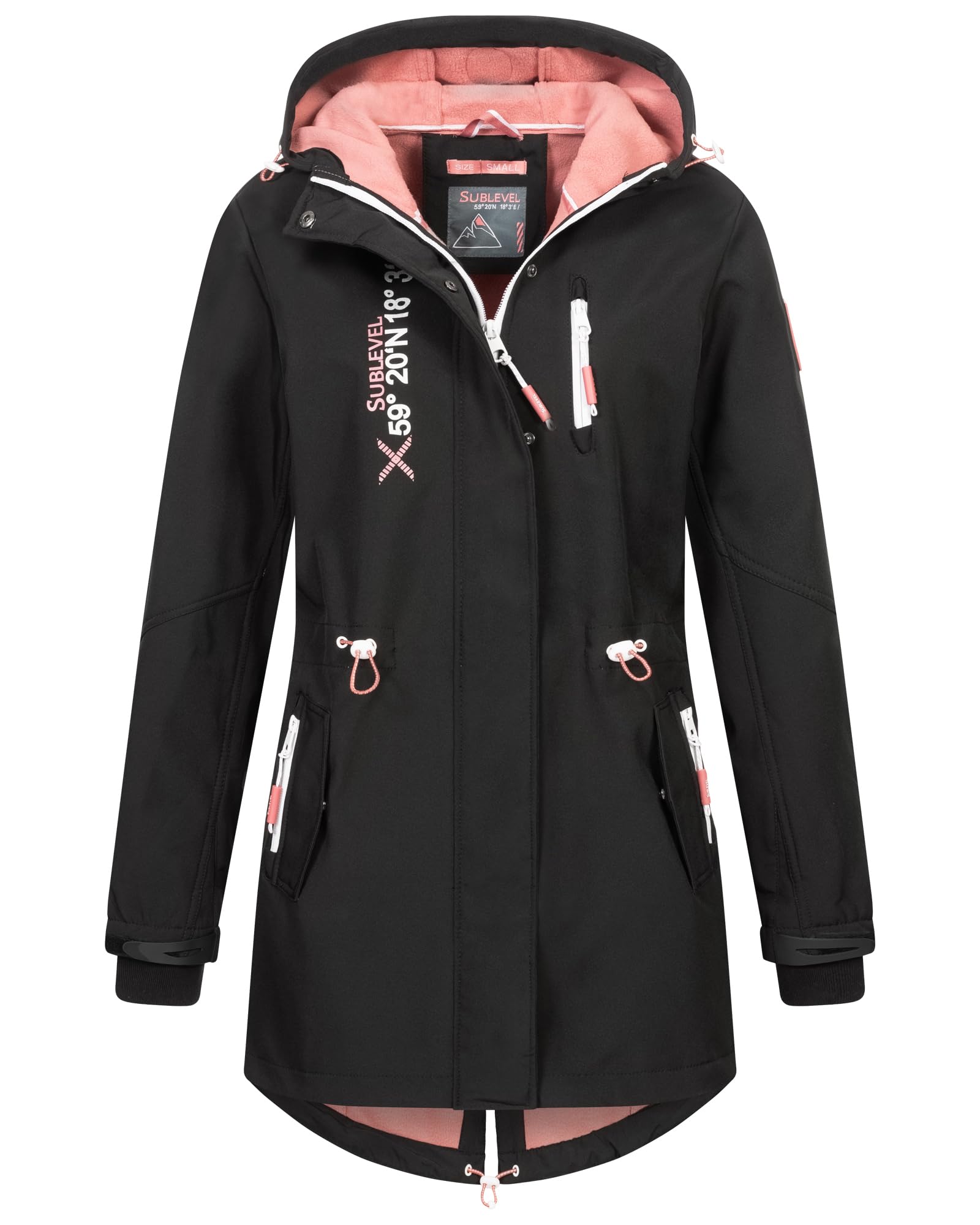 Damen Frühlings Jacke Softshell Outdoor Regen Übergangs Softshelljacke