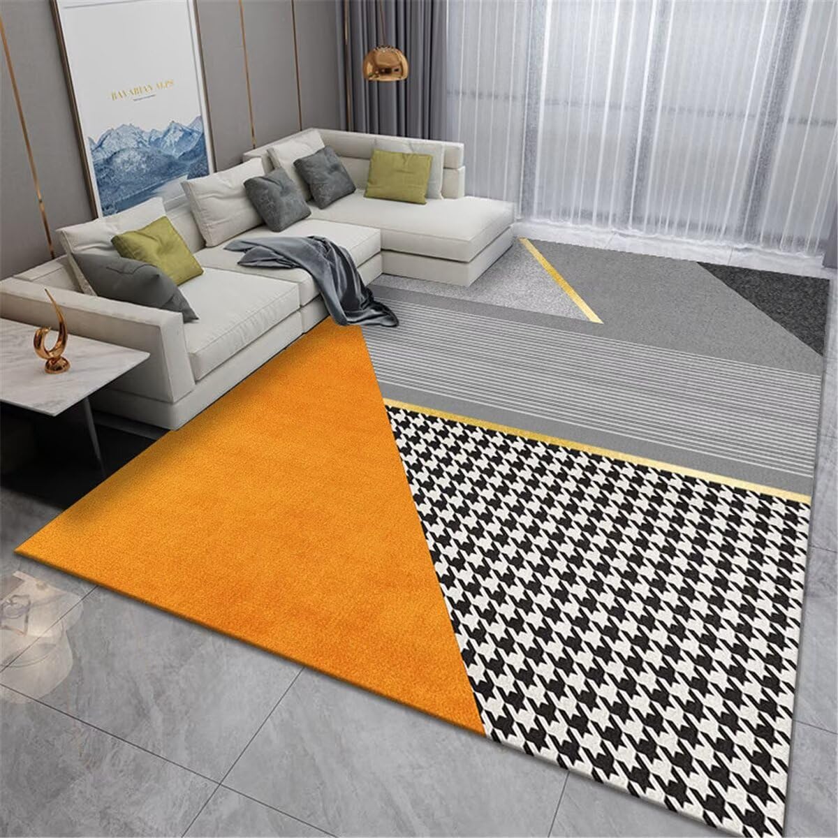 Tapis de chambre à coucher design marocain haut de gamme 140x200