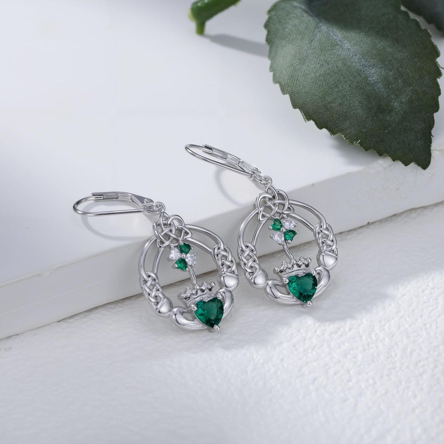 Dorunmo Sterling Silver Lotus/Abalone Filigree/Turquoise/Butterfly/Tulip/Daisy/Sunflower/Hummingbird Dangle Drop Hoop Leverback Boho Bohemian Jewelry Gifts for Women