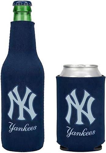 MLB New York Yankees Can & Bottle Holder Insulator Beverage