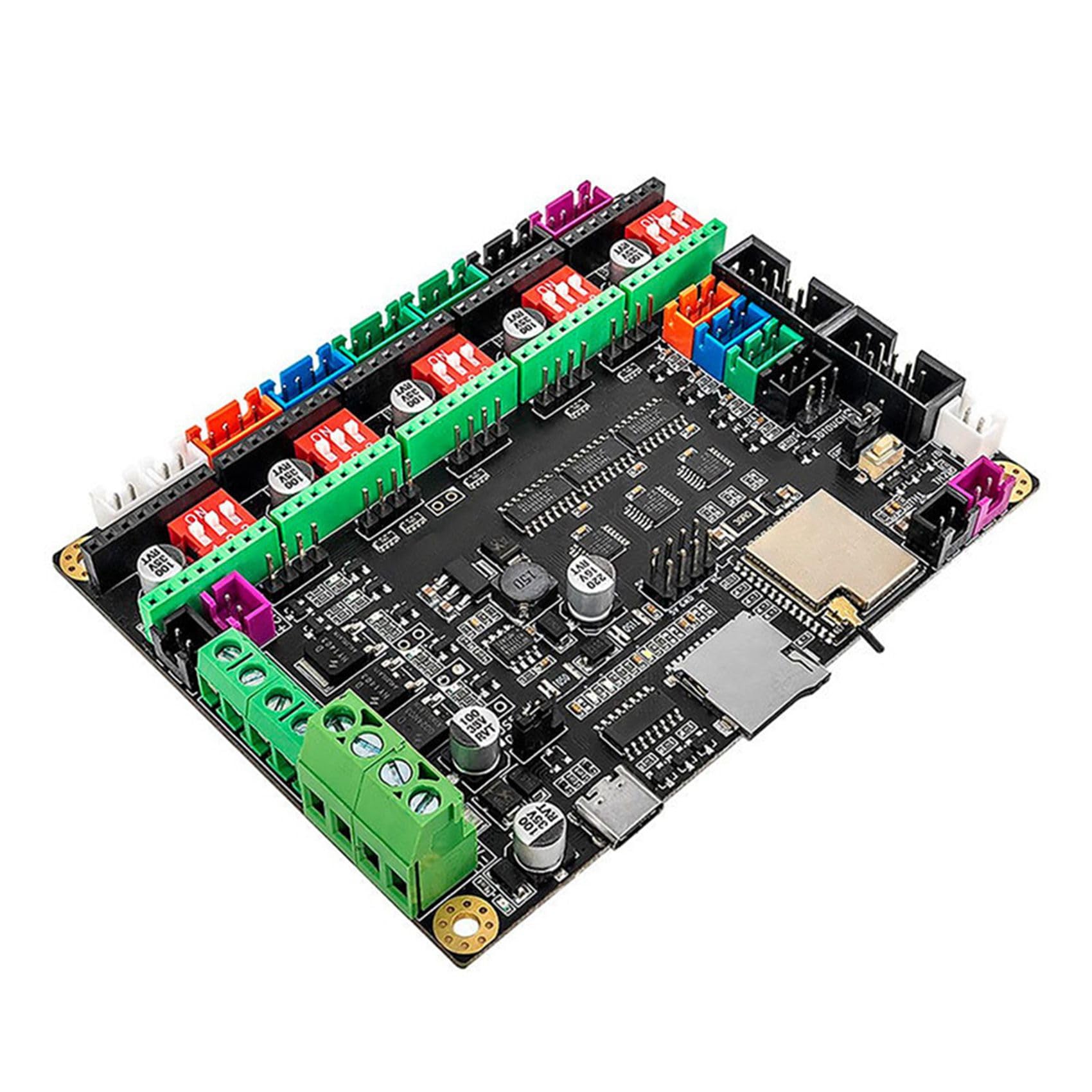 2X Karta Kontrolera Tinybee Płyta Główna 32-Bitowa Drukarka 3D Obsługa Płyty Sterującej 12864Lcd V3 Wyświetlacz 12864 Panel Lcd