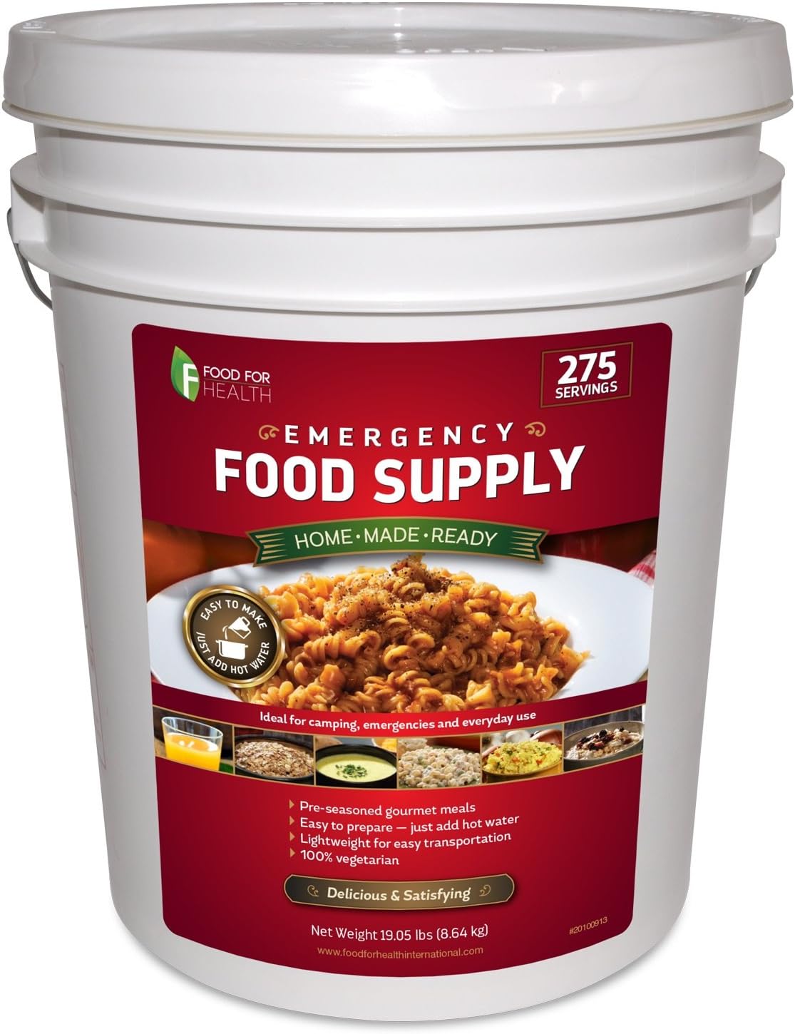 Emergency Survival Food Supply 275 Meal Pack