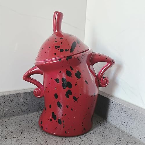 Recipiente con actitud, tarro con actitud, divertido y lindo almacenamiento de alimentos de cocina, recipientes de azúcar atrevidos perfectos para