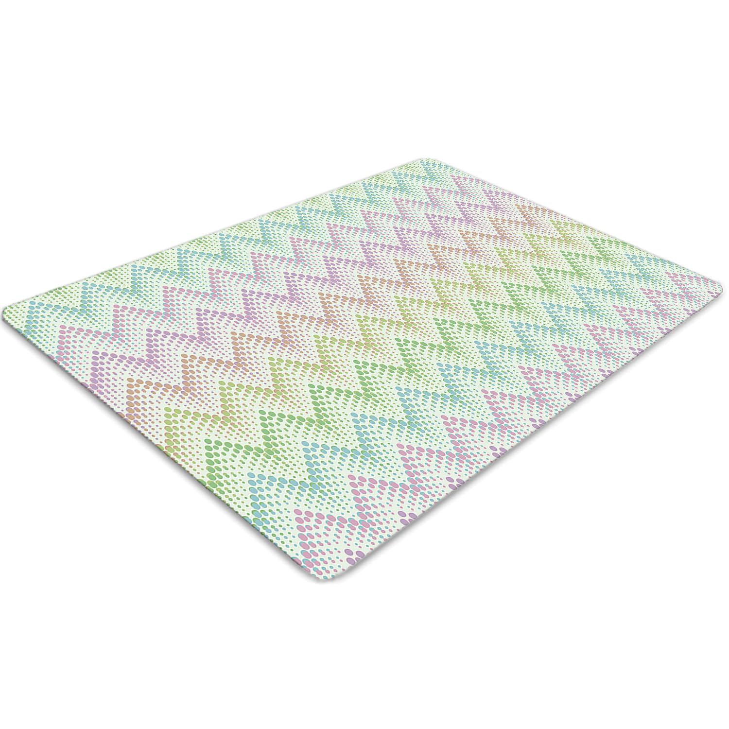 Protège-sol imperméable rectangulaire 100x70 cm antidérapant en PVC