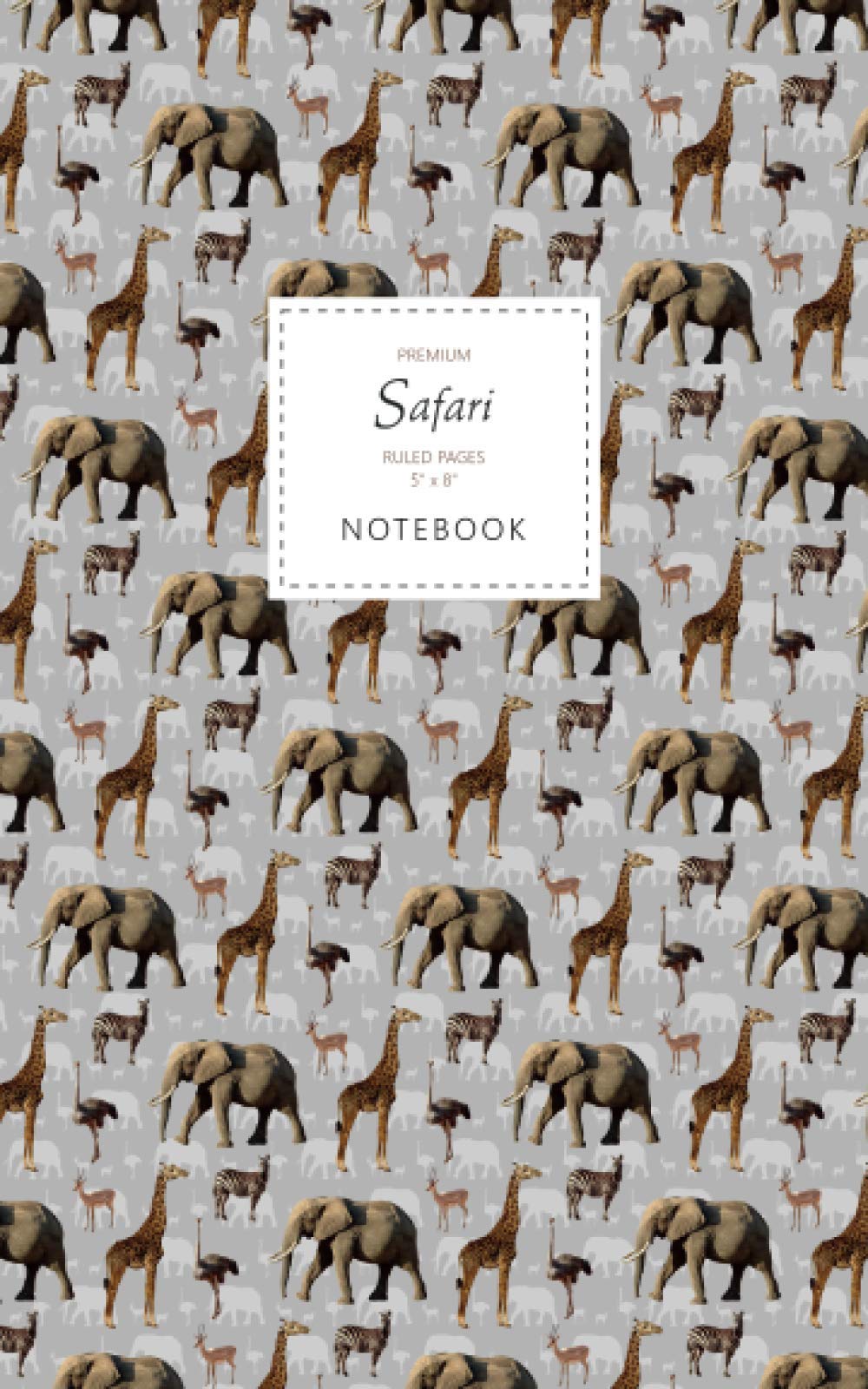 Safari Notebook, Ruled Pages, 5x8