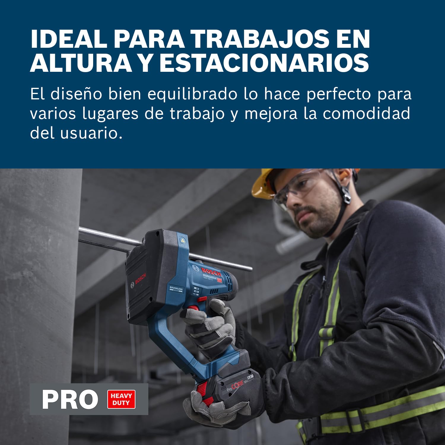Cortador de varilla roscada a batería GGC 18V-12 con Bosch Professional 18V System (corta hasta M12 en acero y M10 en acero inoxidable, incl. par de troqueles de corte múltiple - métrico)