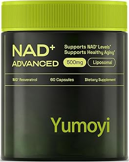 NAD-Supplement MNM Alternative - Liposomal Nicotinamide Riboside, Resveratrol, Quercetin by Reus Research - High Purity NAD-Supplement for Anti-Aging, Energy, Focus - 80