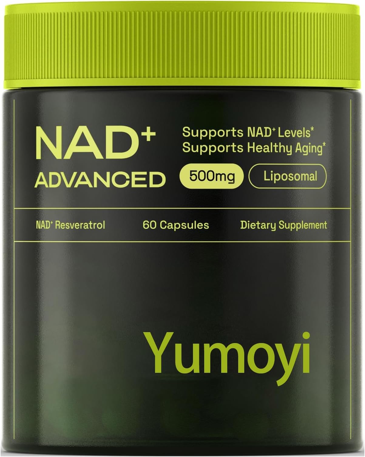NAD-Supplement MNM Alternative - Liposomal Nicotinamide Riboside, Resveratrol, Quercetin by Reus Research - High Purity NAD-Supplement for Anti-Aging, Energy, Focus - 80