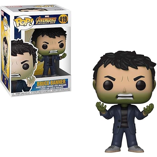 Sale Funko Pop! Marvel: Avengers Infinity War - Bruce Banner With Hulk Head