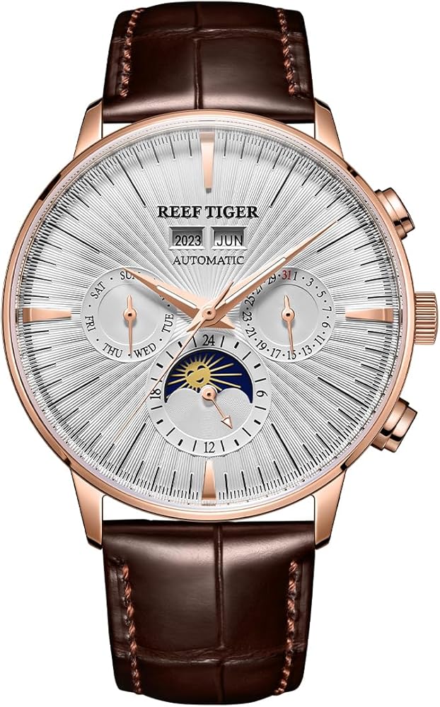 Amazon.com: Reef Tiger Top Brand Moonphase Complete Calendar