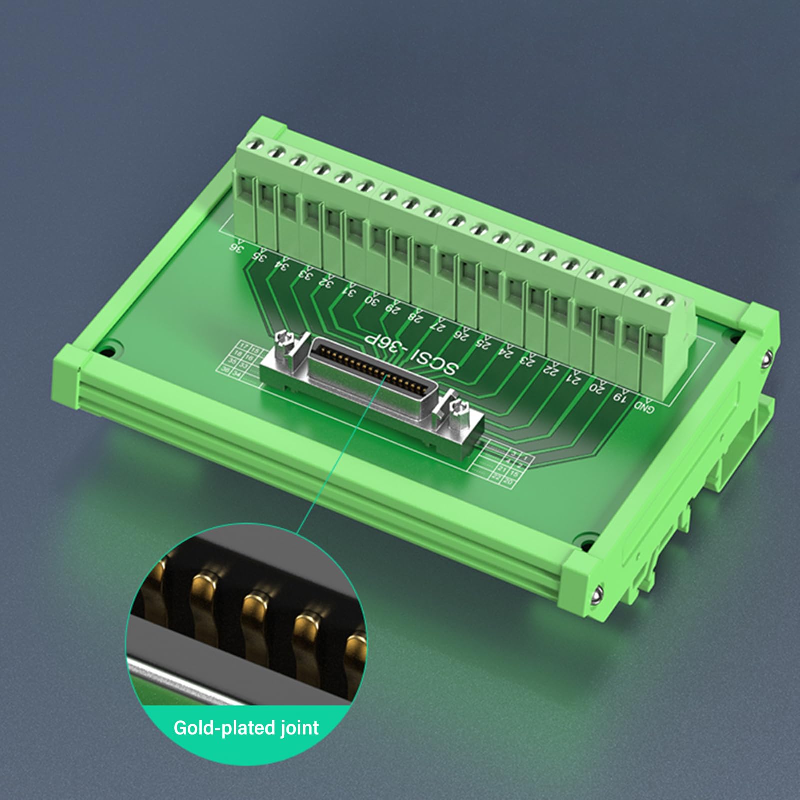 Connecteurs SCSI 14P à 100P interfaces femelles optionnelles pour lecteur de bande et scanners