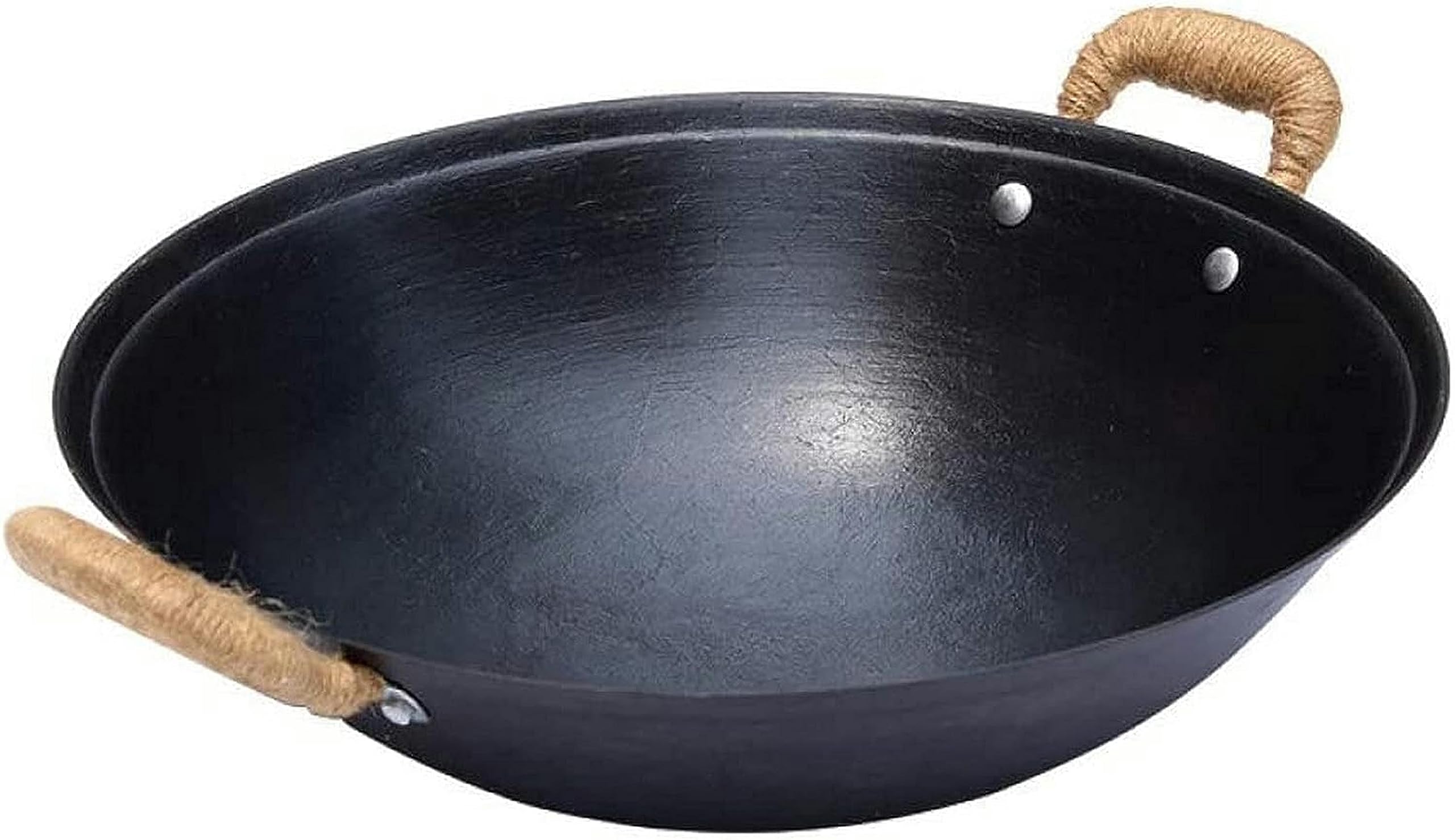 Wok en fonte domestique pour retrouver les saveurs d'antan de la cuisine à l'ancienne