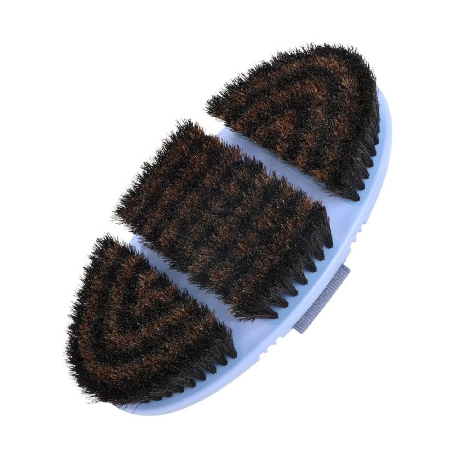 Handheld Horse Sweat Scraper Molded Horse Grooming Brush Lightweight Tool Portable for Equestrians, Stable, Tack Room, Horsehair Brush-picture-16