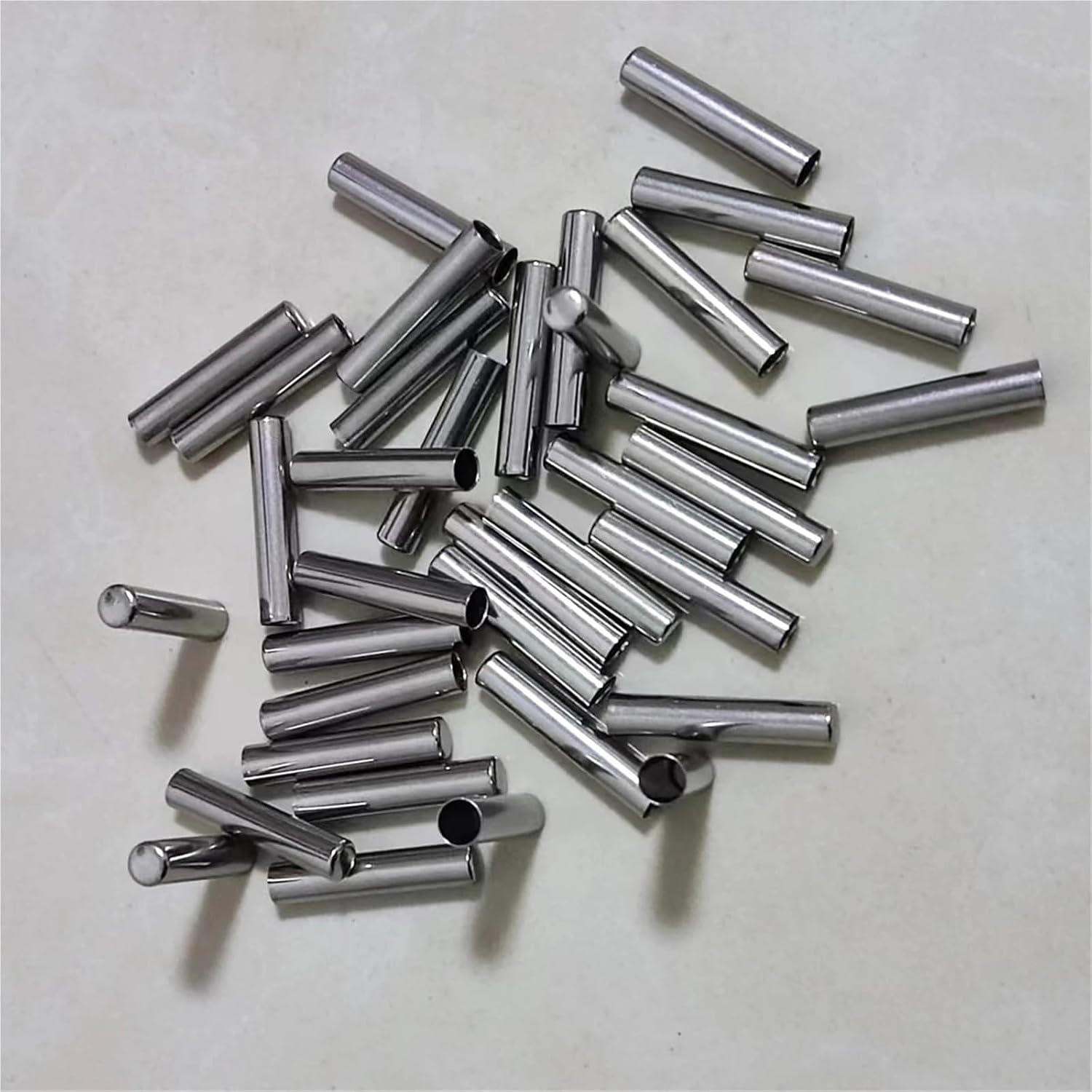 6mm*40mm One End Closed Temperature Sensor SS304 Probe Protection Shell Accessories, 50 Pcs/Lot