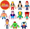 Bizak Monsterflex Brawl Stars Collectible Figure, Lion, Super Extendable and Elastic, 13 cm, 10 for Collecting, for Adults, Fans, Collectors and Children from 8 Years (64390009-9)