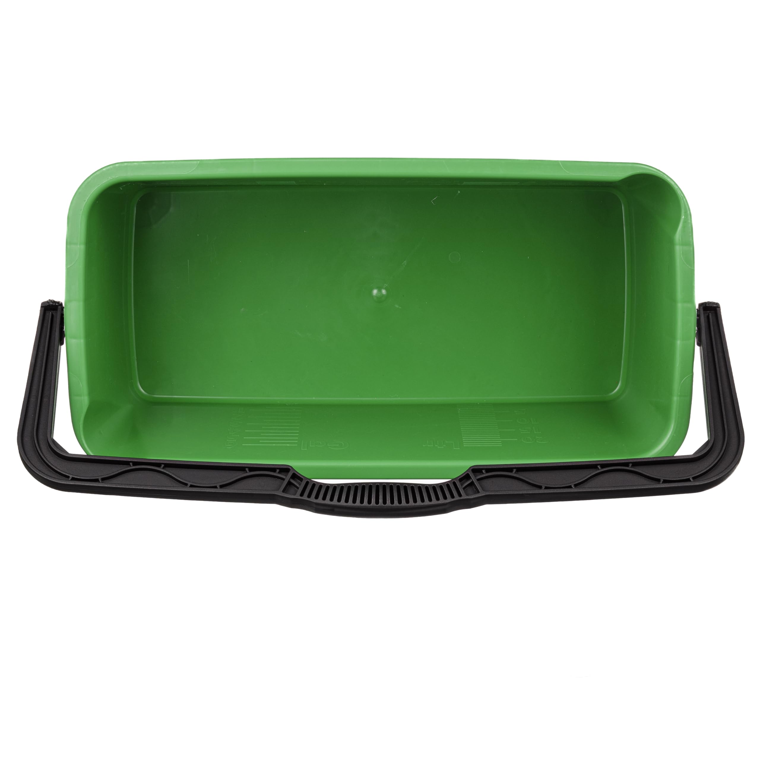 Unger Seau de 28 litres (seau de lavage pour laveurs de vitres de 45 cm, avec 2 becs verseurs, capacité de 28 litres, seau large pour laveurs de vitres) QB220